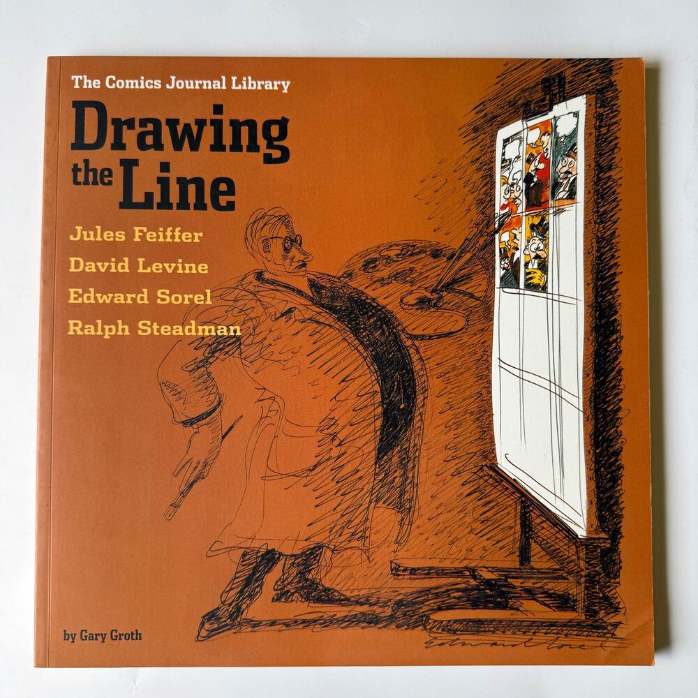 Drawing the Line Comics Journal Library Vol 4 Gary Groth Ralph Steadman 2004